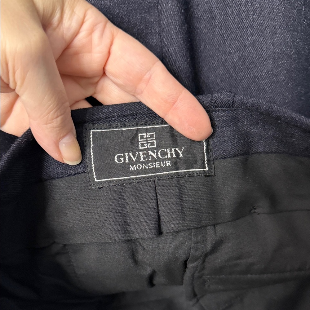 Givenchy Midnight Blue Trousers 38